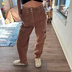 Urban outfitters bdg relaxed skate jean brown carpenter pants size 26